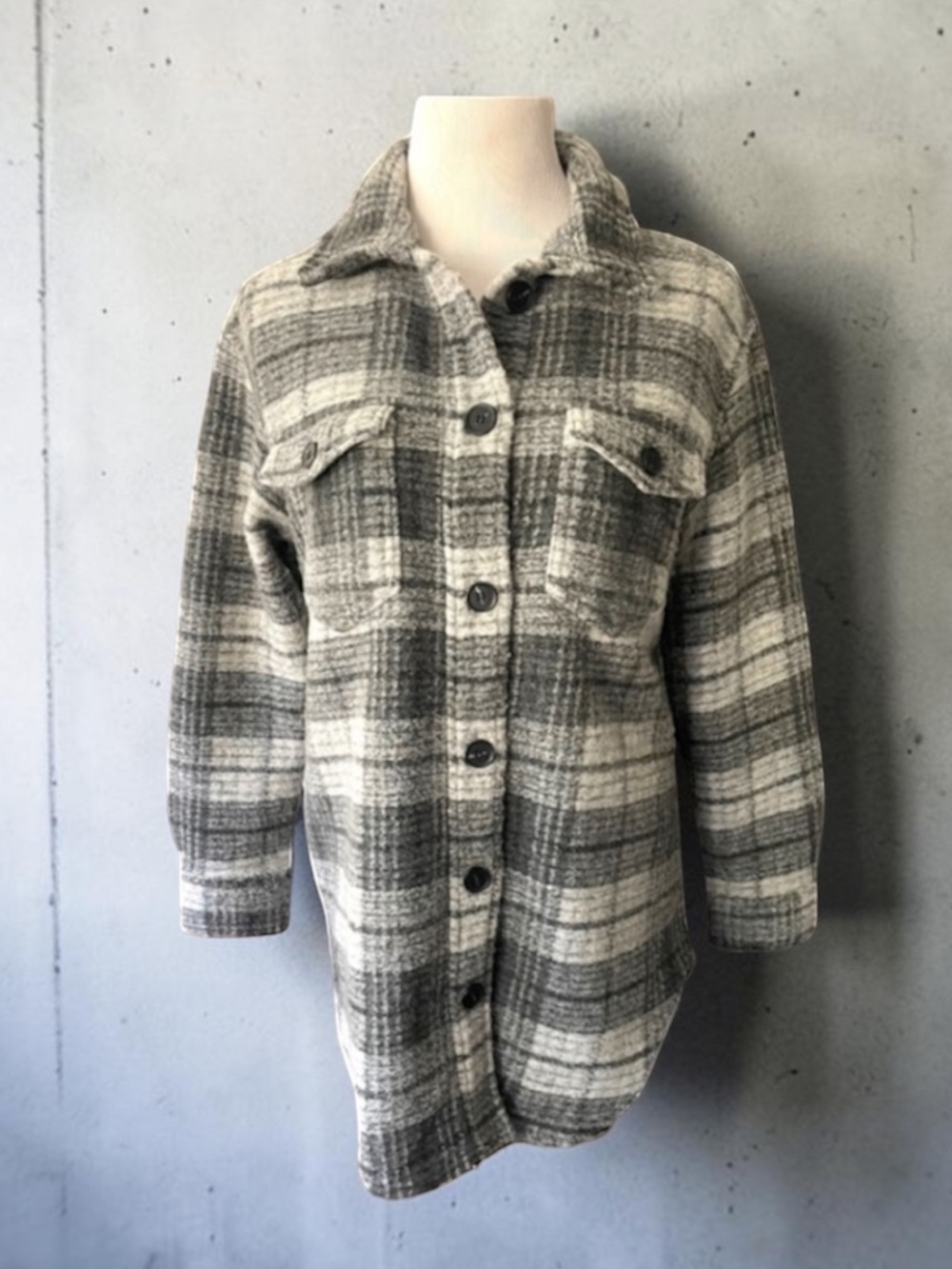 JOIE FLANNEL SHACKET SIZE SP